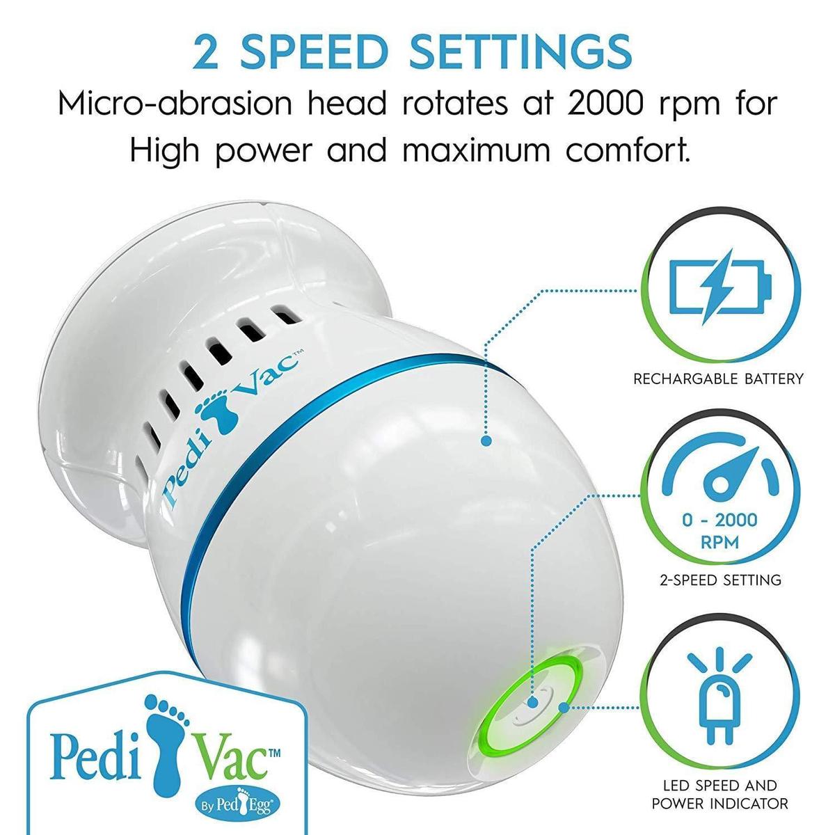 PEDI VAC Pro - Pédicure Electrique