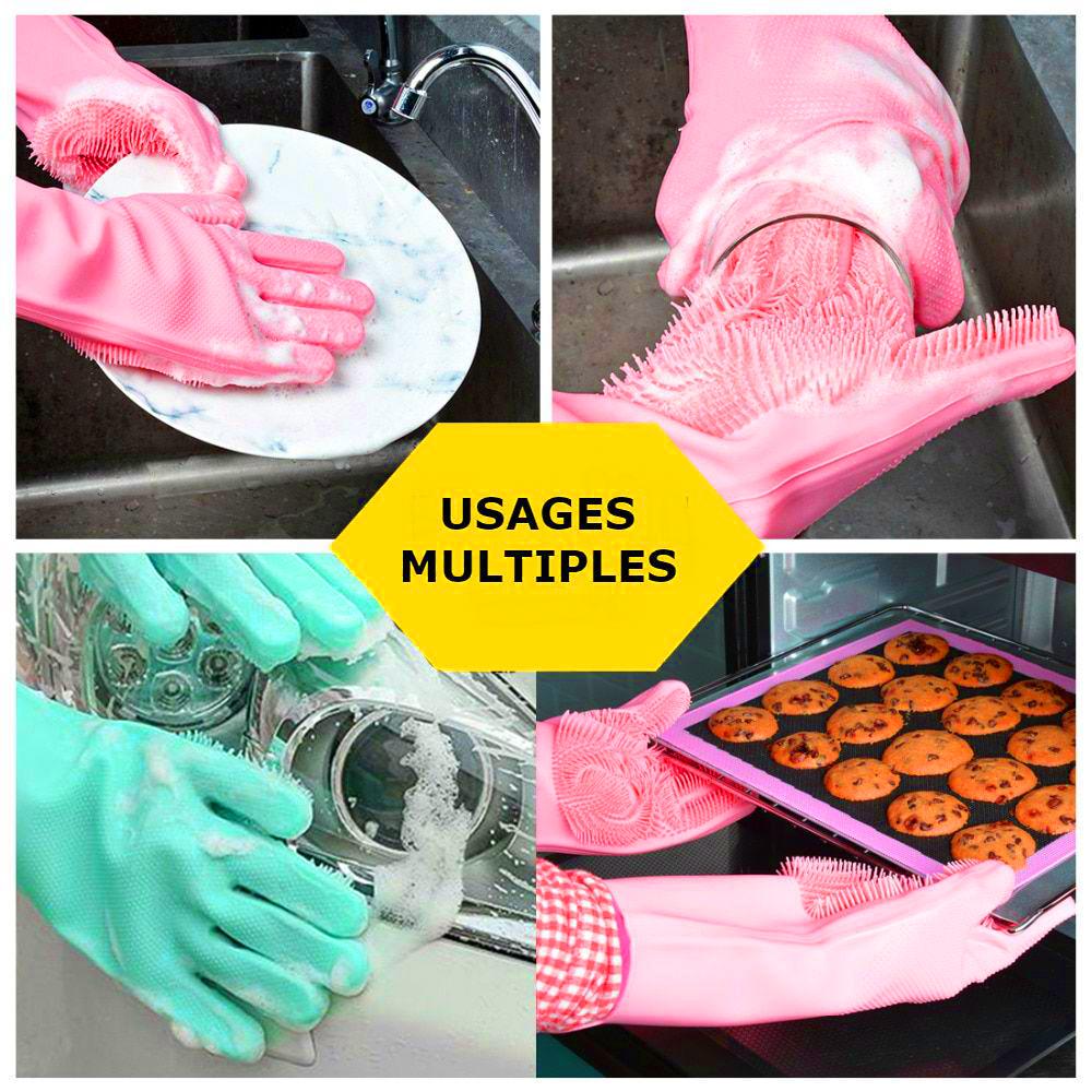 Gants Silicone Magique