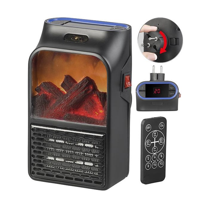 Mini Chauffage Portable Avec Télécommande