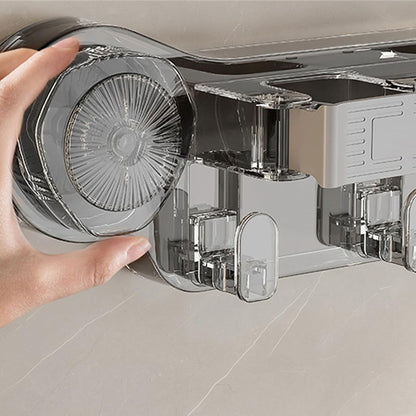 Porte-balai mural à ventouse