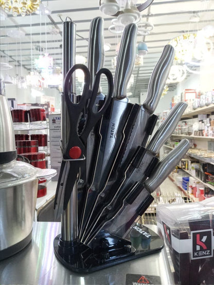 Set de couteaux en inox 7 pièces