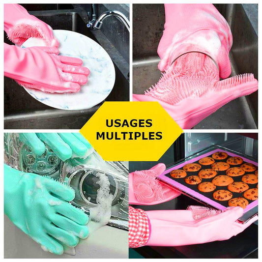 Gants Silicone Magique